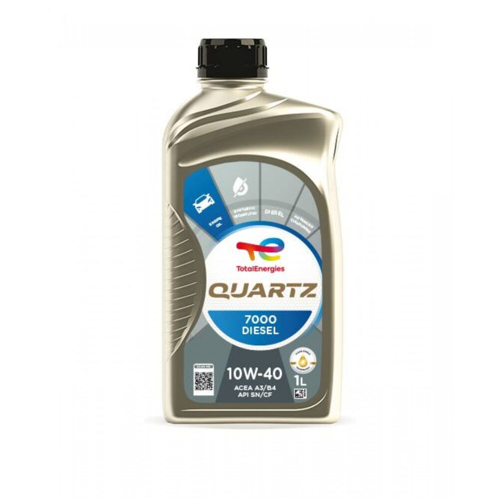 Huile moteur TOTALENERGIES Quartz 7000 10W40 Diesel 1 L