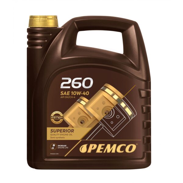 HUILE MOTEUR PEMCO 10W40  5L