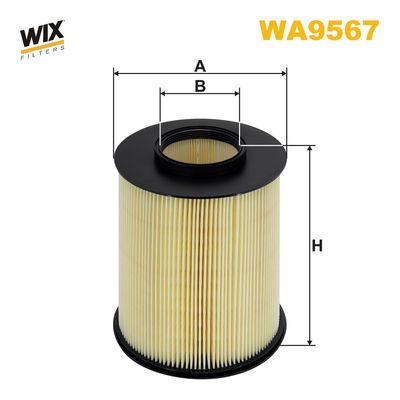 FILTER A AIR FORD -WA9567